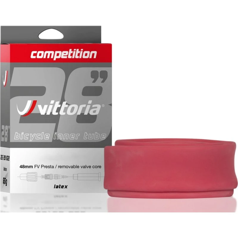 Vittoria Latex slange 700x30/32c, 48mm racerventil