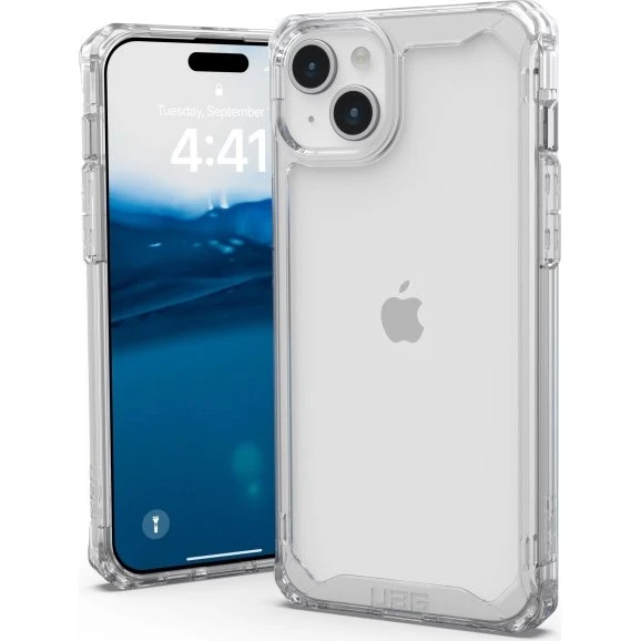 UAG Plyo iPhone 15 Plus Ice - Klart, stærkt beskyttelsescover