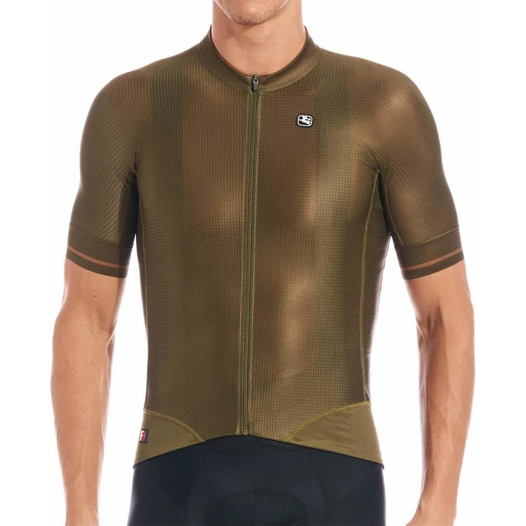 Giordana FRC PRO Cykeltrøje, Korte ærmer, Olive, 2XL