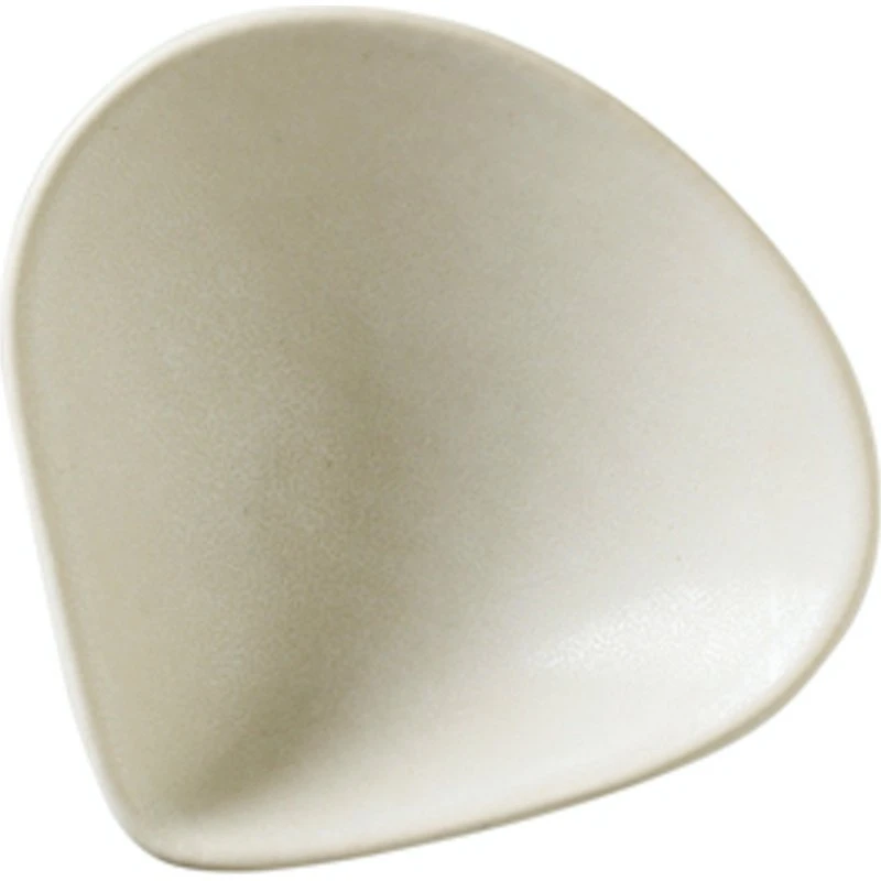 Broste Copenhagen Limfjord Fad 10x10 cm i beige stentøj