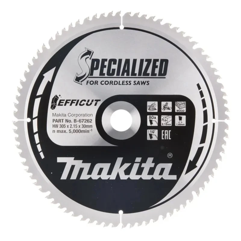 Makita TCT Klinge 305x30mm 80t - B-67262