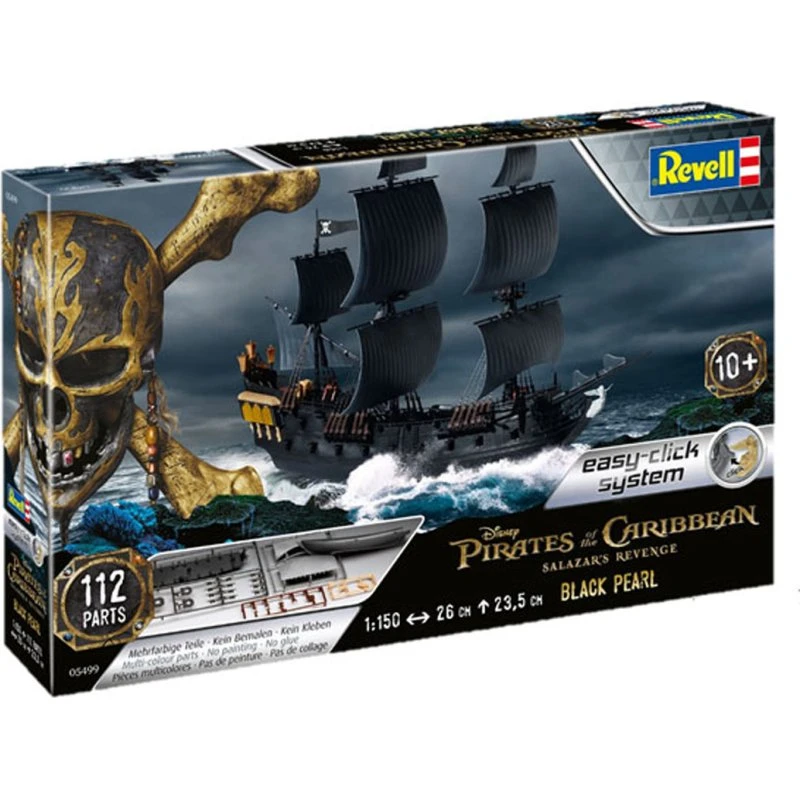 Revell Black Pearl easy click 1:150 model