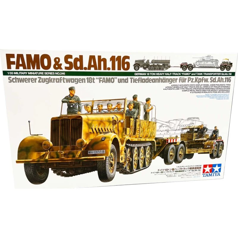 Tamiya FAMO M/Tanktransporter 1:35 - 35246