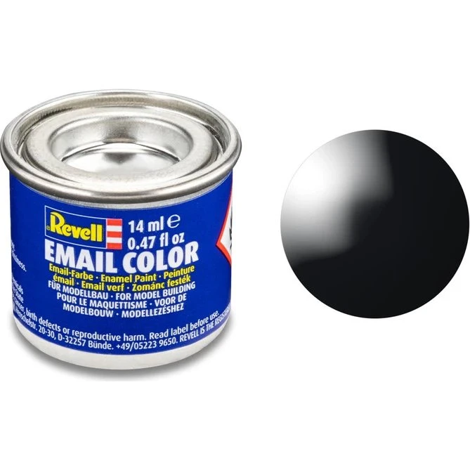 Revell Emalje Maling Black Gloss 14 ml