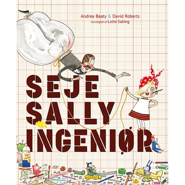 Seje Sally ingeniør - Legetøjsværktøj til kreative små opfindere