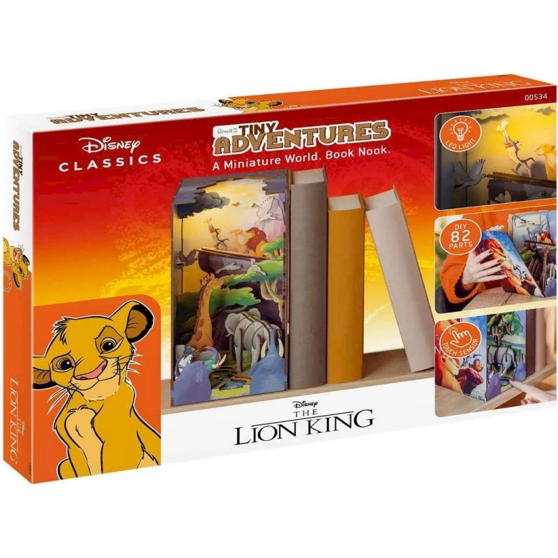 Revell Tiny Adventures Booknook - Disney Løvernes Konge