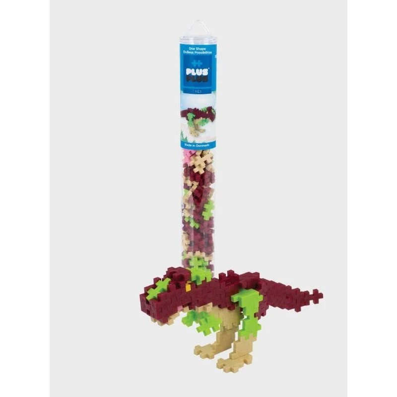 Plus-Plus Tube T-Rex, 100 stk