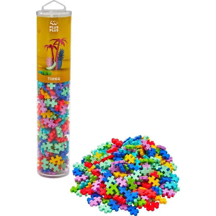 Plus-Plus Tropical Mix, 240 Pcs