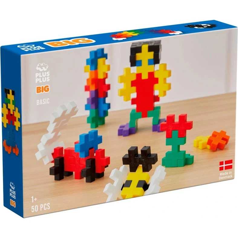 Plus-Plus BIG Basic Mix 50 stk