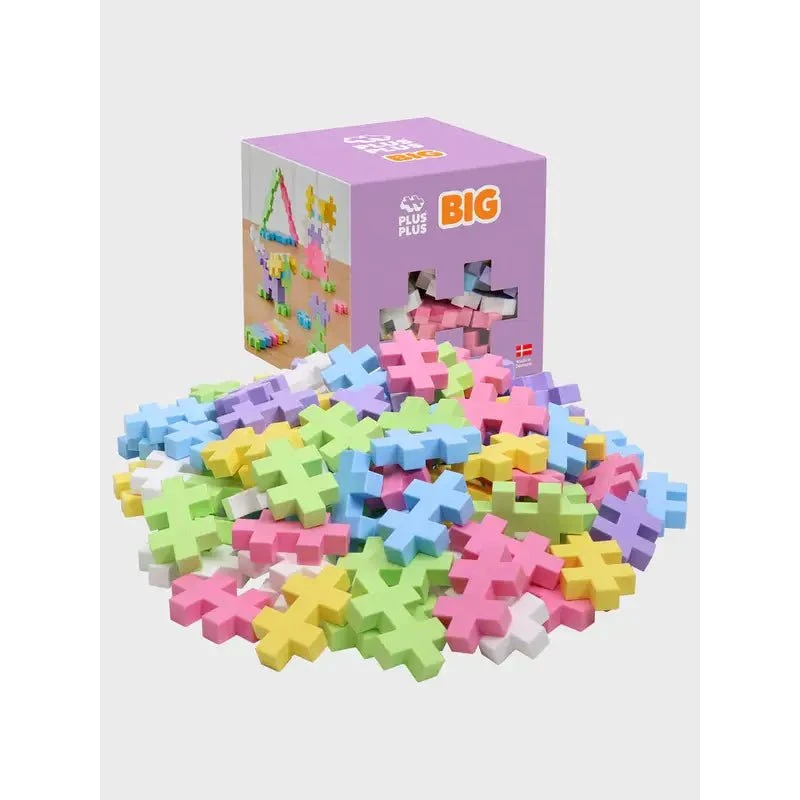 Plus-Plus BIG Pastel Mix 100 Pcs