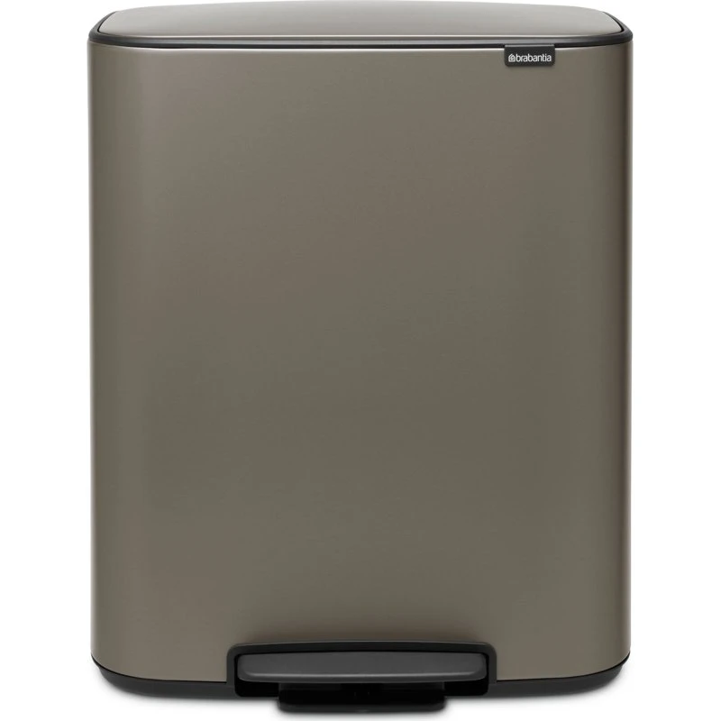 Brabantia Bo Pedalspand 60 L Platinum