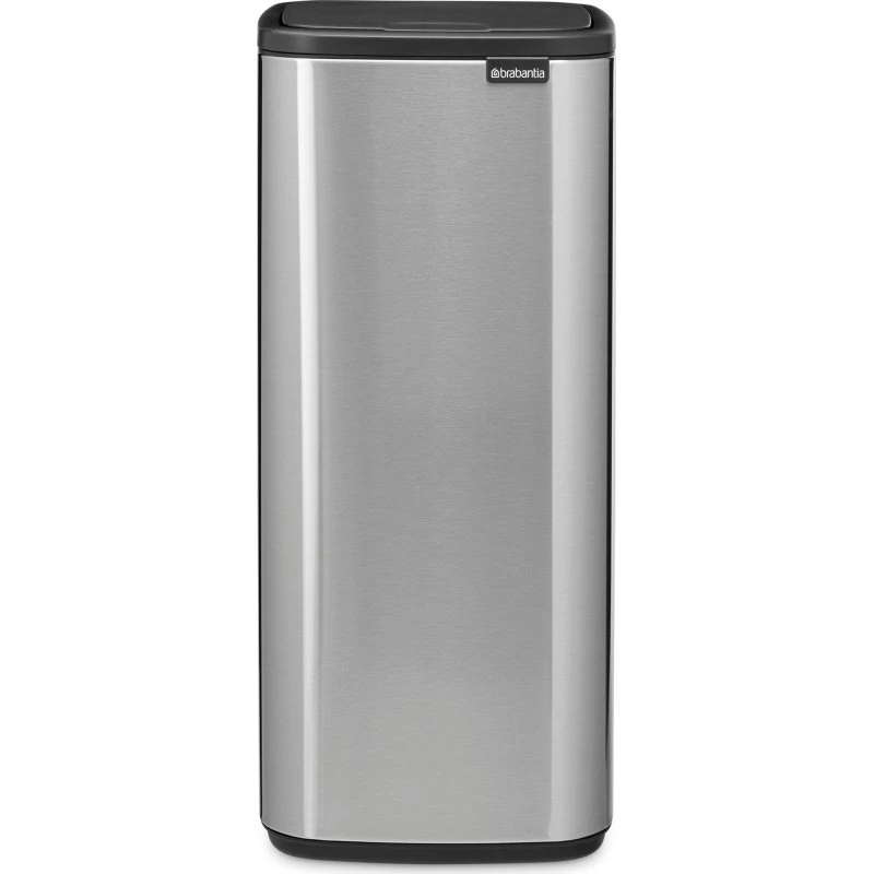 Brabantia Bo Touch Bin 30 l, matbørstet stål, fingeravtrykssikret