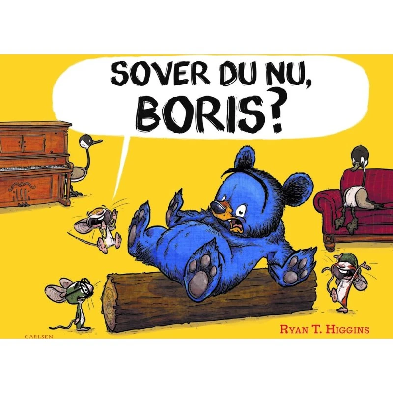 Boris: Sover du, Boris? – Børnebog med aktiv deltagelse