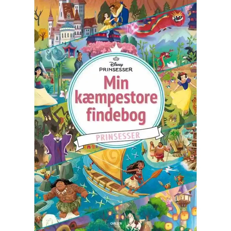Disney Min kæmpestore findebog - Prinsesser
