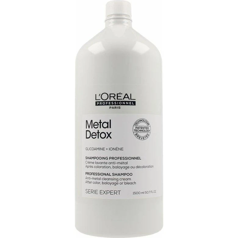 L'Oréal Professionnel Metal Detox Shampoo 1,5 L til farvet hår