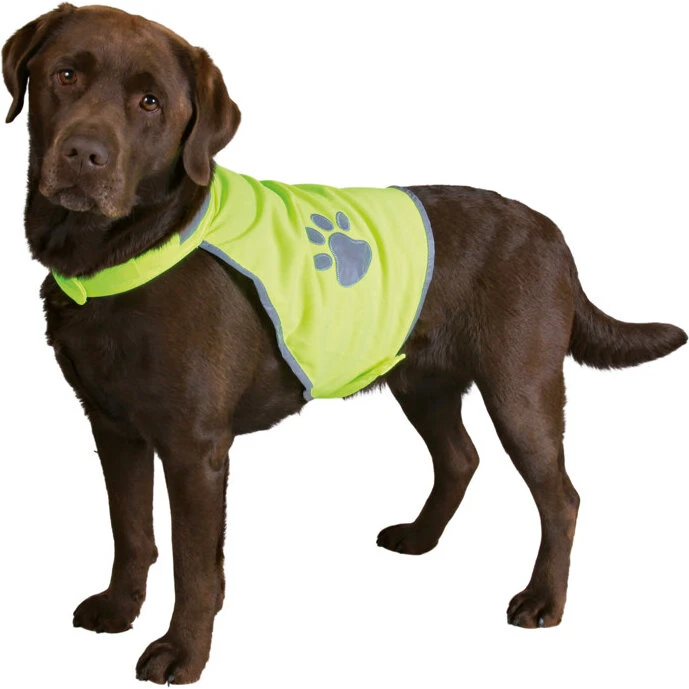 Trixie Refleksvest til hund, neongul (XS-XL)