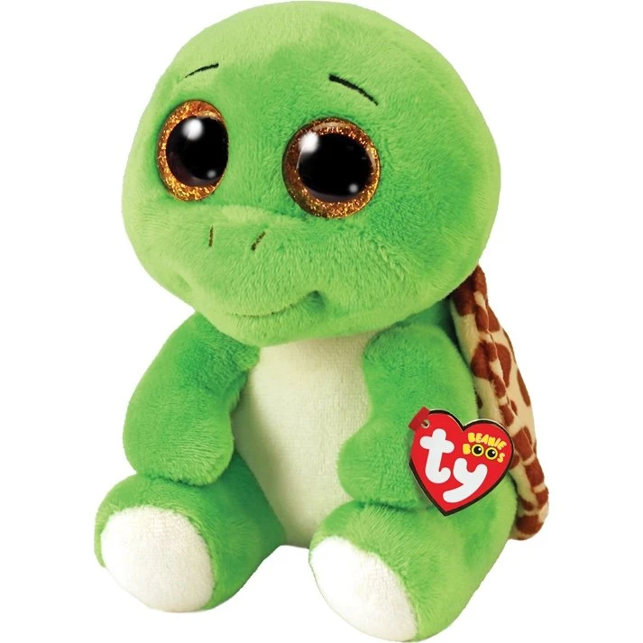 TY Turbo Green Turtle 15cm Beanie Boo