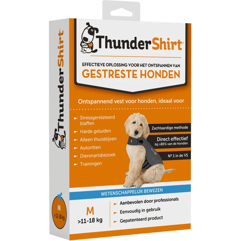 Thundershirt Tryghedsskabende Jakke mod Angst
