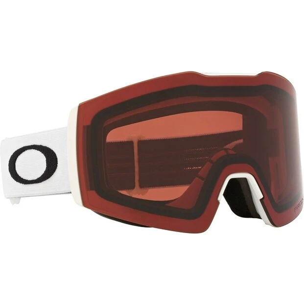 Oakley Fall Line M Matte White - Prizm Garnet (skibriller)