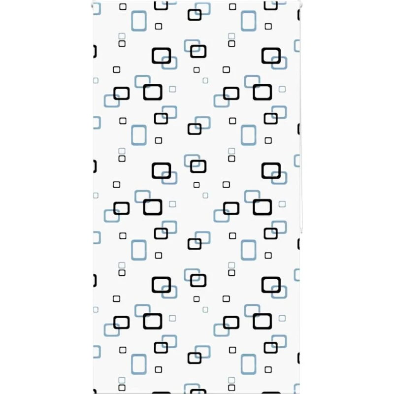 vidaXL Bruserullegardin 120x240 cm, stofbredde 116 cm, bobbel