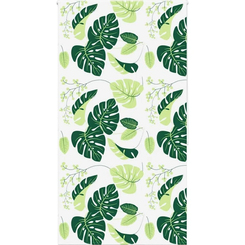 vidaXL Bruserullegardin 120x240 cm, stofbredde 116 cm
