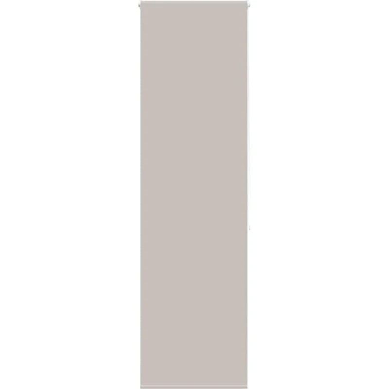 vidaXL Bruserullegardin 60x240 cm Lysegrå, 56 cm stofbredde