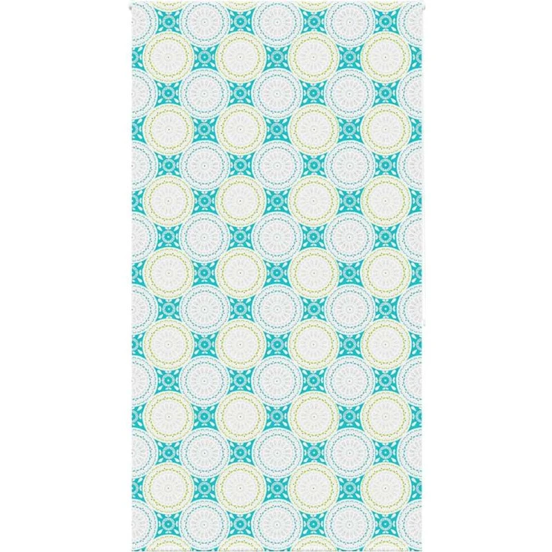 vidaXL Bruserullegardin 120x240 cm, stofbredde 116 cm
