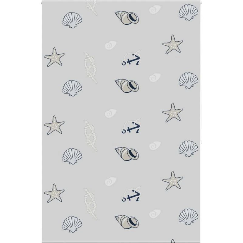 vidaXL Bruserullegardin 150x240 cm, stofbredde 146 cm