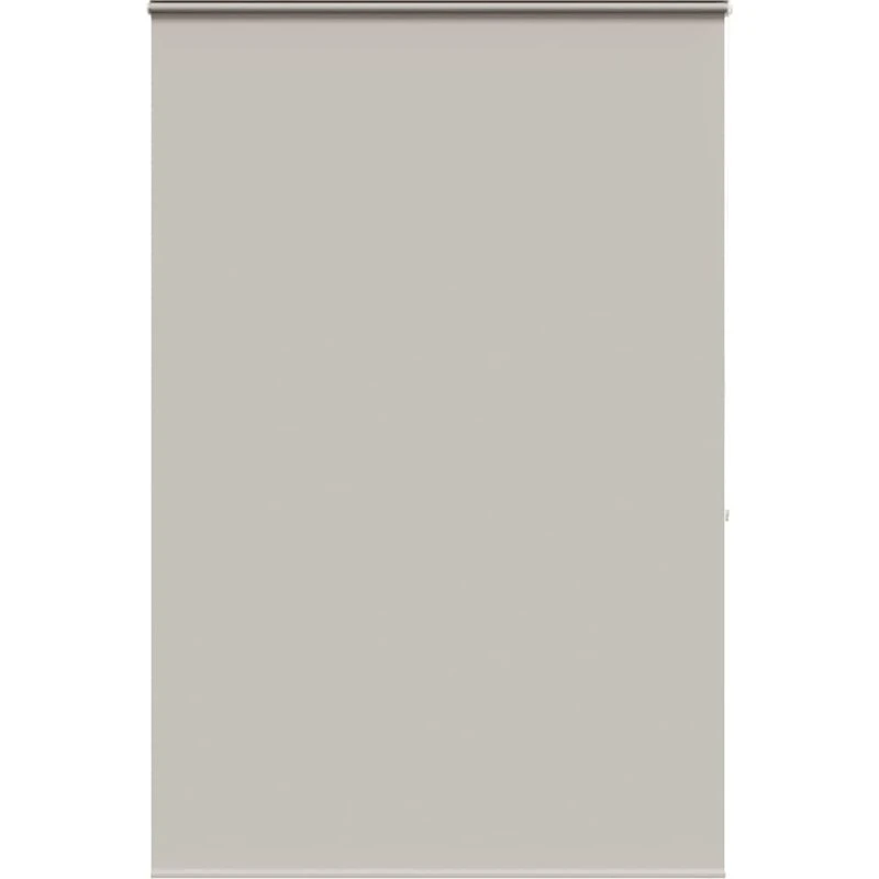 vidaXL Bruserullegardin 160x240 cm, stofbredde 156 cm, lysegrå, med kassette
