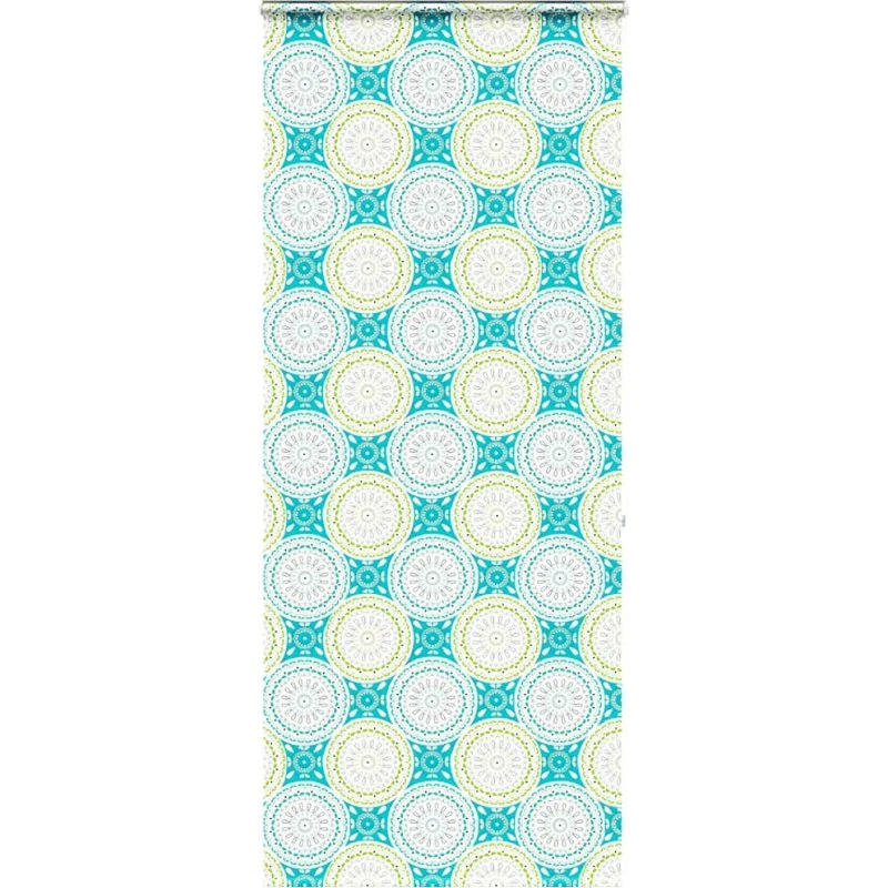 vidaXL Bruserullegardin 100x240 cm, stofbredde 96 cm, med kassette