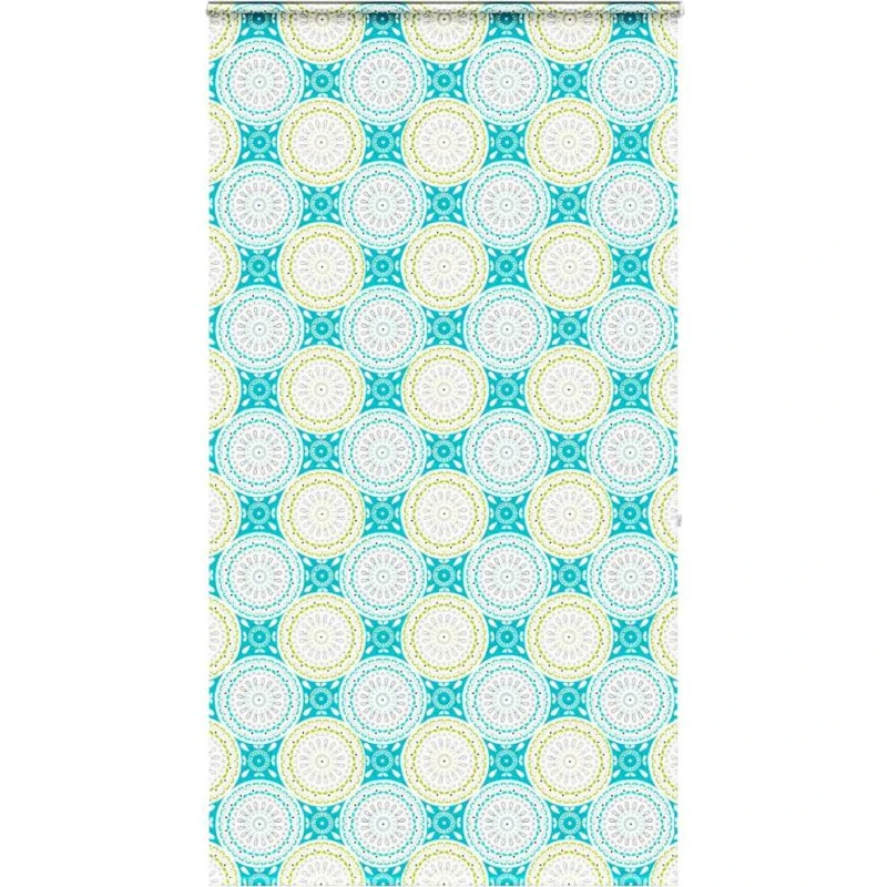 vidaXL Bruserullegardin 140x240 cm, stofbredde 136 cm, med kassette