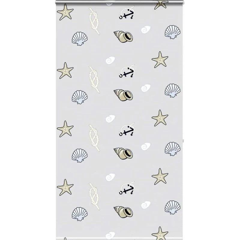 vidaXL Bruserullegardin med kassette 140x240 cm, stofbredde 136 cm