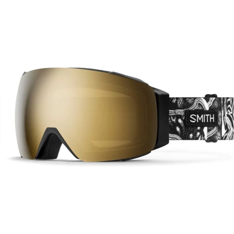 Smith I/O Mag Black med ChromaPop Sun Red Mirror