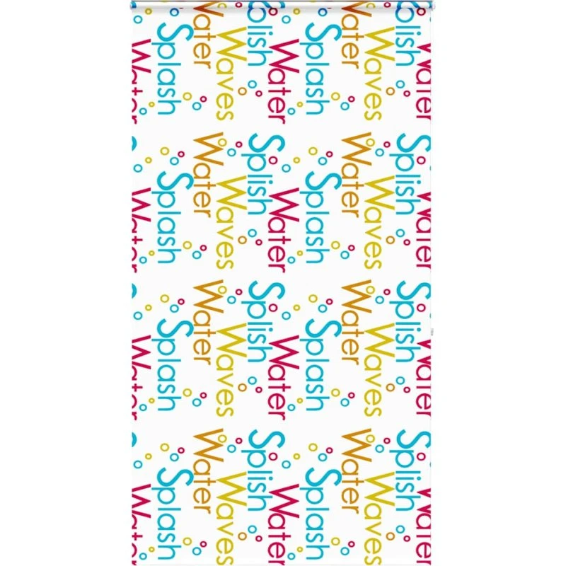 vidaXL Bruserullegardin 130x240 cm, stofbredde 126 cm, med kassette