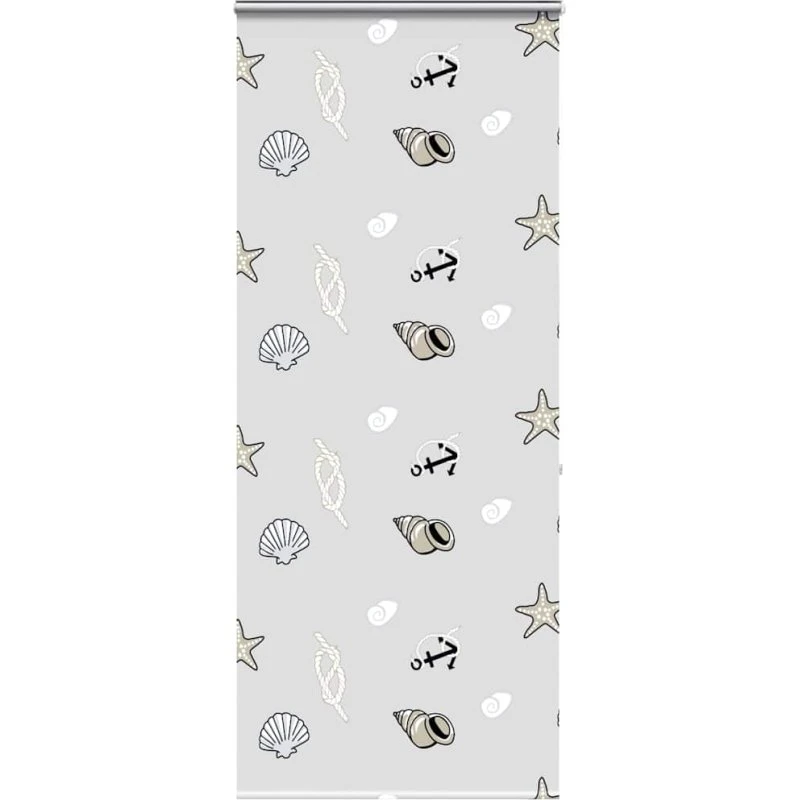 vidaXL Bruserullegardin med kassette 110x240 cm, stofbredde 106 cm