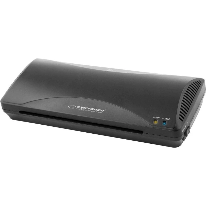 Esperanza EFL001 Lamineringsmaskine A4, sort, varm/kold, 265W