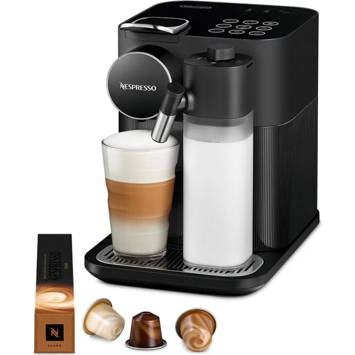 DeLonghi Nespresso Gran Lattissima EN640.B Sort Kapselmaskin