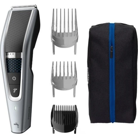 Philips 5000 Series Trim-n-Flow PRO Hårklippare, Svart/Silver