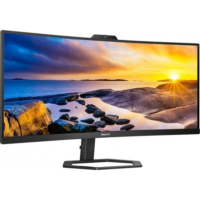 Philips 34E1C5600HE 34" UltraWide VA-bøjet skærm med USB-C og 100 Hz
