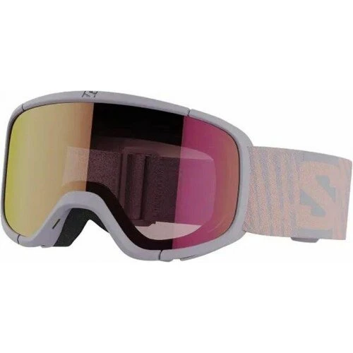 Salomon Lumi skibrille jr. Evening Haze/Univ Beige (6-11 år, Onesize)