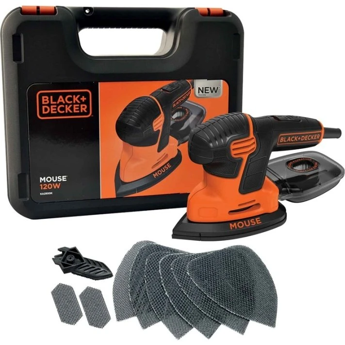 Black & Decker KA2500K Slipmus 120W, 14.000 omdr/min