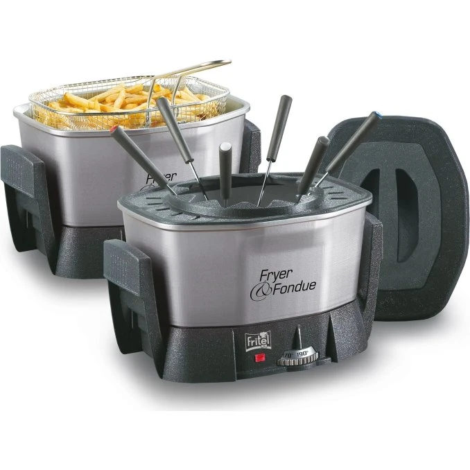 Fritel Starter Frituregryde 1,5 L 1400 W Sort/Grå/Sølv