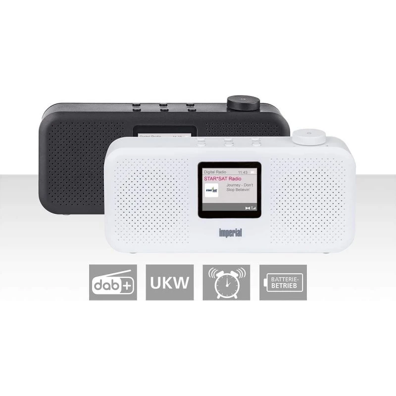 DABMAN 16 DAB+ / FM Stereo Radio Hvid