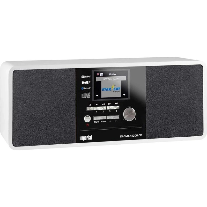 Imperial DABMAN i200 CD Hvid, DAB+/FM/Internet/Bluetooth