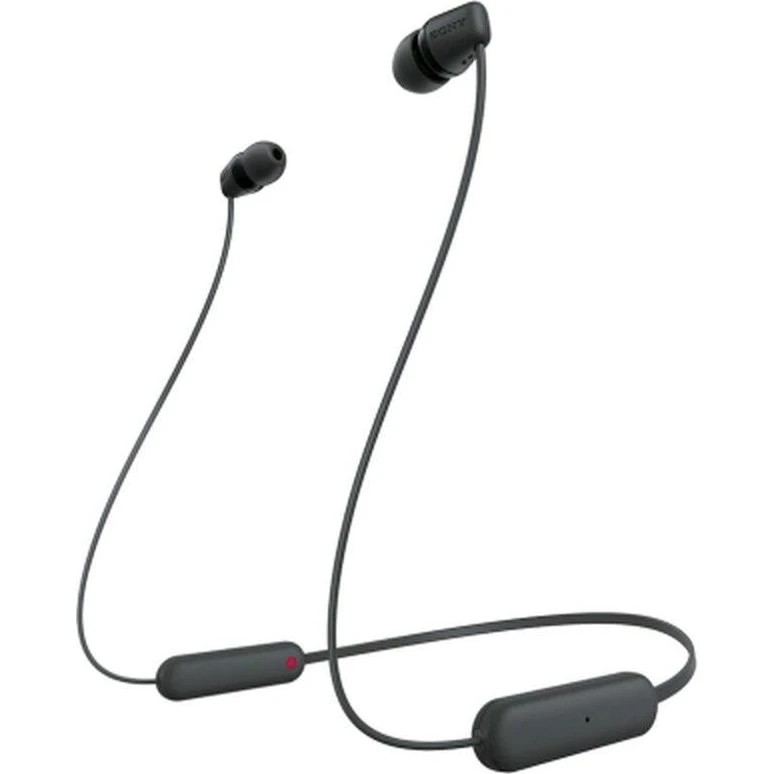 Sony WI-C100 Trådløse Øreproptelefoner Sort