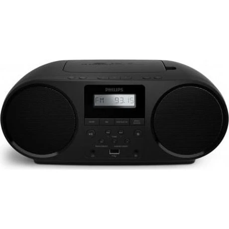 Philips TAZ5000 bærbar CD-afspiller med Bluetooth og FM-radio, sort