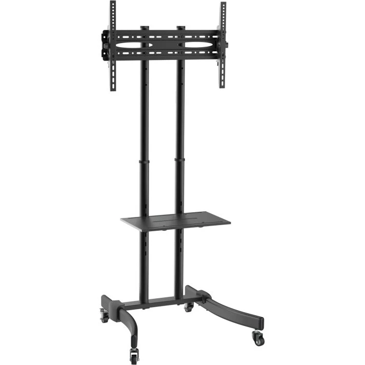 LogiLink Golvstativ med hjul 37-70" 40kg Svart