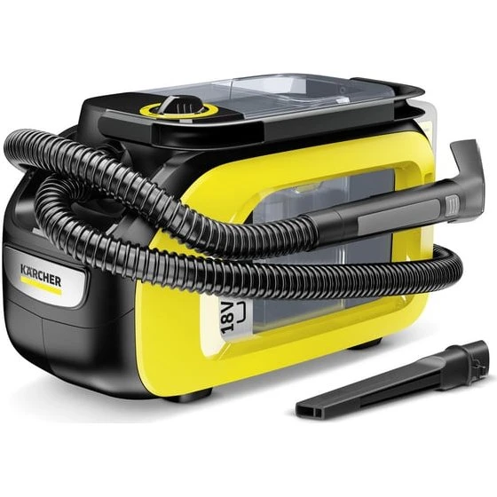 Kärcher SE 3-18 Compact Tæpperenser 18V, Sort/Gul