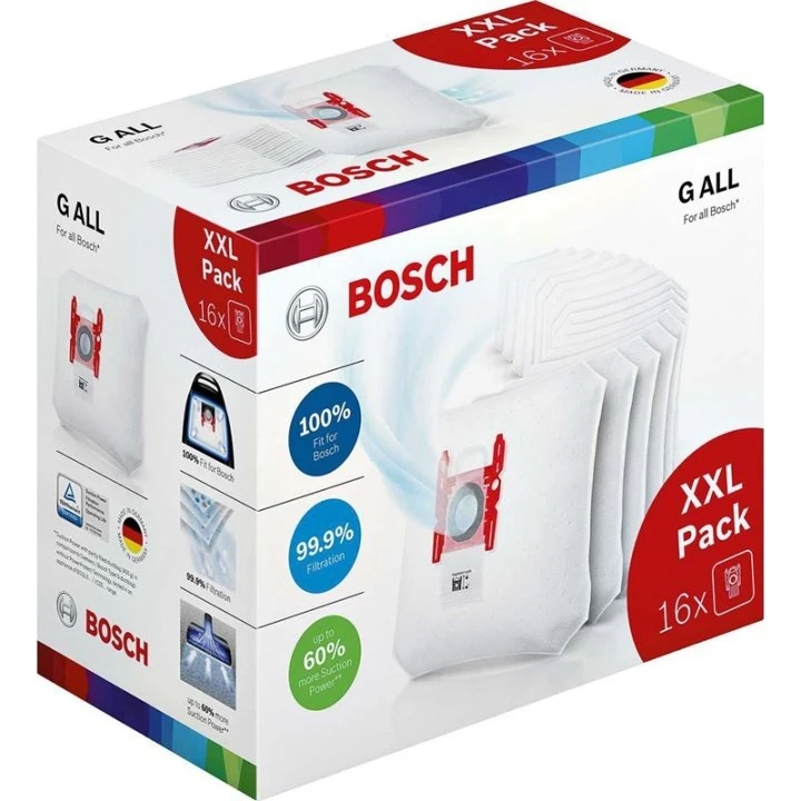 Bosch Støvsugerpose Type G, 16 stk