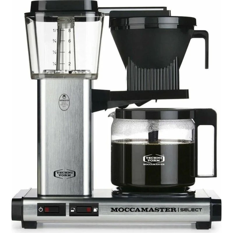 Moccamaster KBG 741 Manual, 1,25 L, Sort